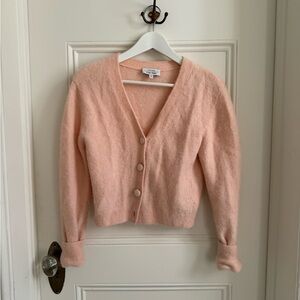 & Other Stories Pink Cardigan Sweater